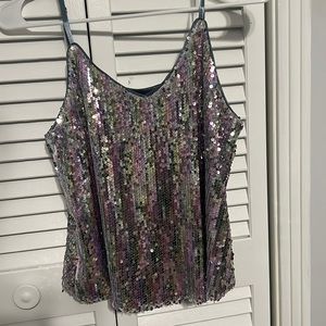 Sparkly tank top